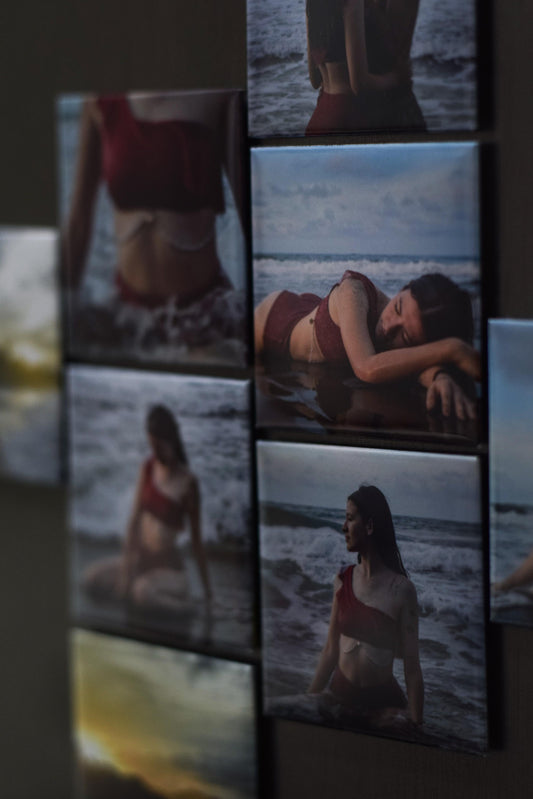 Set de 8 Foto Imanes Rígidos