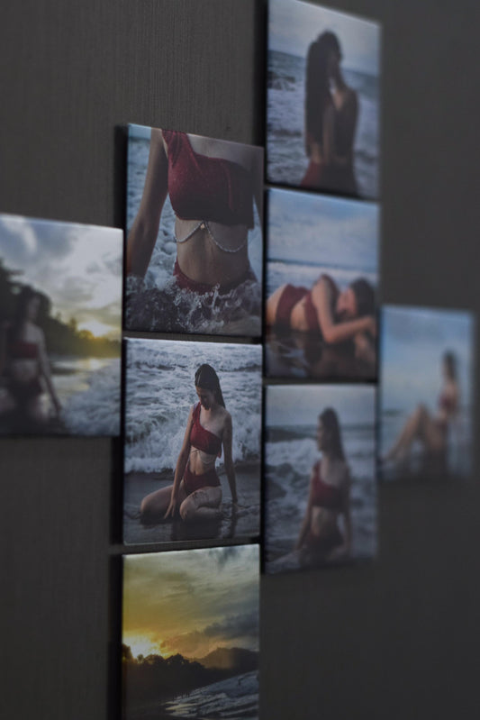 Set de 8 Foto Imanes Rígidos